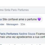Depoimento AvaliaÃ§Ã£o Resenha Sinta Paris Perfumes Contratipos Importados