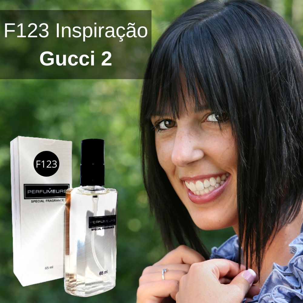 Perfume Contratipo Feminino F123 65ml Inspirado em Gucci 2