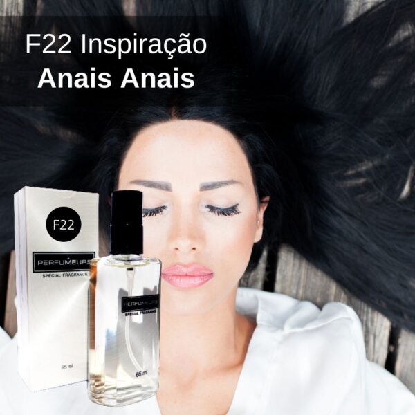 Perfume Contratipo Feminino F22 65ml Inspirado em Anais Anais