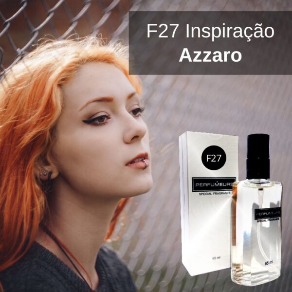 Perfume Contratipo Feminino F27 65ml Inspirado em Azzaro