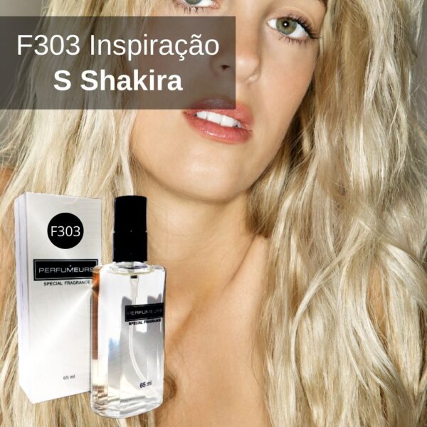 Perfume Contratipo Feminino F303 65ml Inspirado em S Shakira