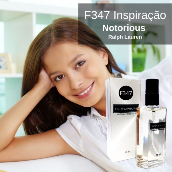 Perfume Contratipo Feminino F347 65ml Inspirado em Notorious Ralph Lauren