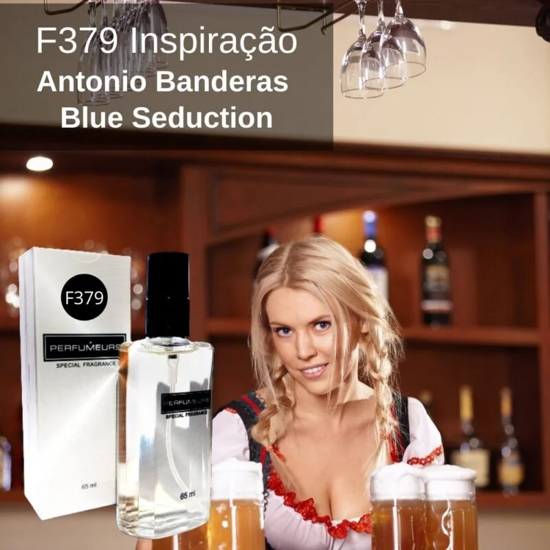 Perfume Contratipo Feminino F379 65ml Inspirado em Antonio Banderas Blue Seduction