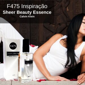 Perfume Contratipo Feminino F475 65ml Inspirado em Sheer Beauty Essence Calvin Klein