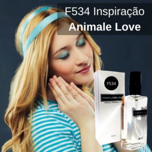 Perfume Contratipo Feminino F534 65ml Inspirado em Animale Love