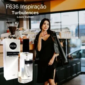 Perfume Contratipo Feminino F636 65ml Inspirado em Turbulences Louis Vuitton