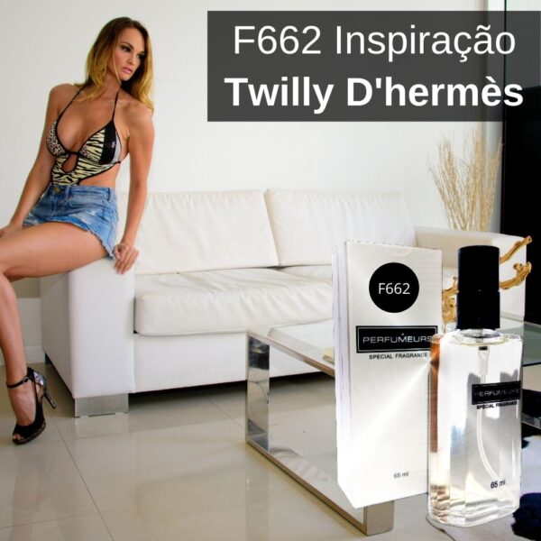 Perfume Contratipo Feminino F662 65ml Inspirado em Twilly D'hermès