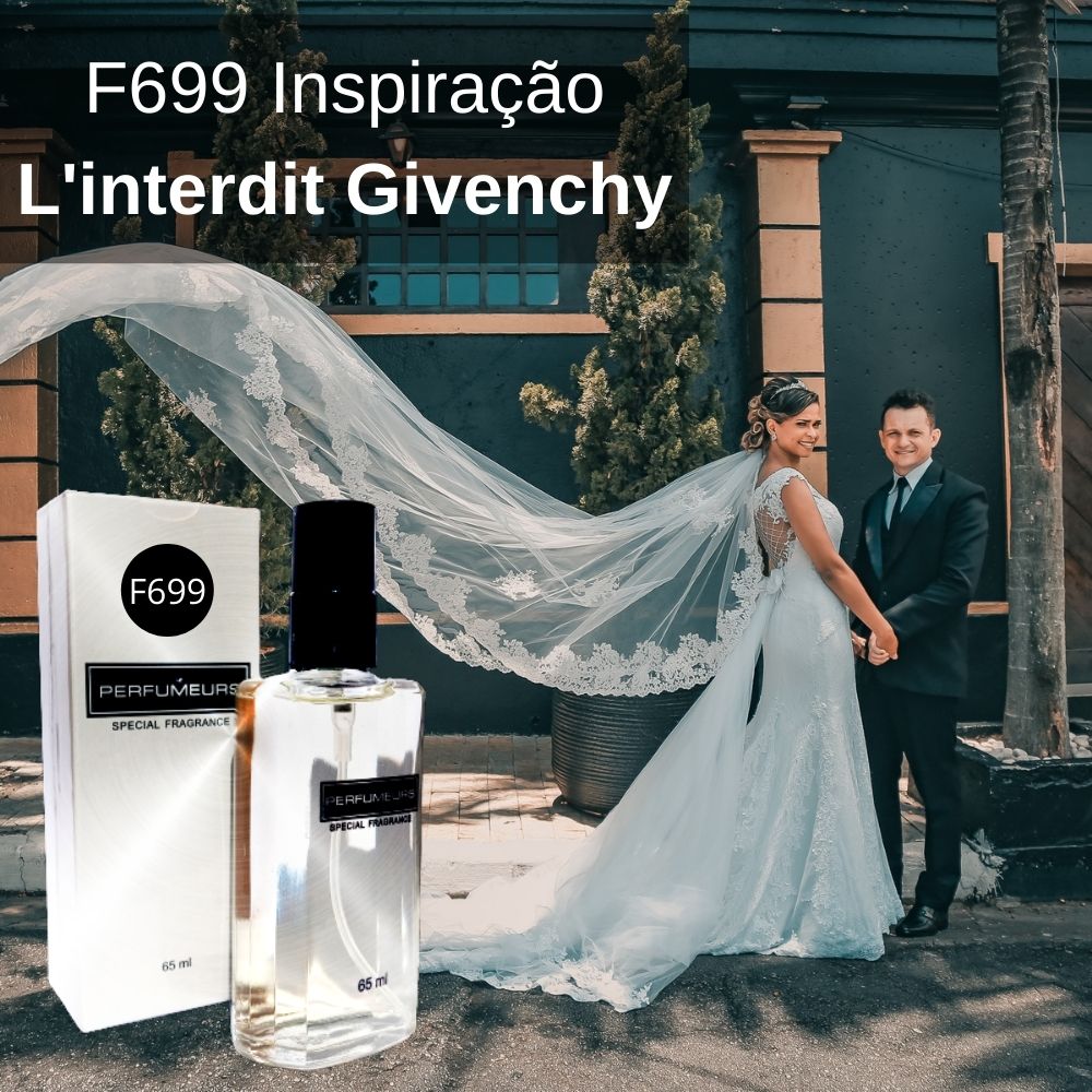 Perfume Contratipo Feminino F699 65ml Inspirado em L'interdit Givenchy