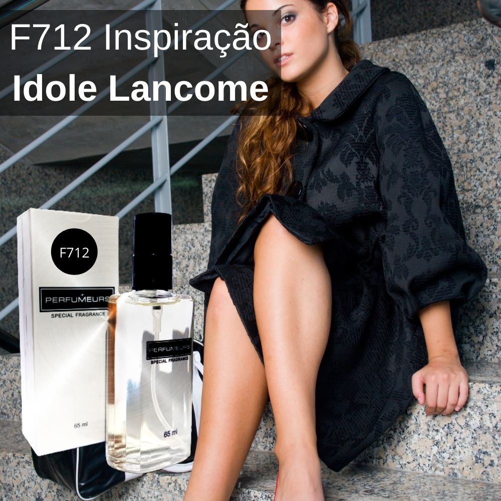 Perfume Contratipo Feminino F712 65ml Inspirado em Idole Lancome