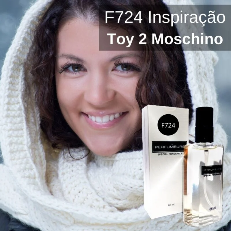 Perfume Contratipo Feminino F724 65ml Inspirado em Toy 2 Moschino
