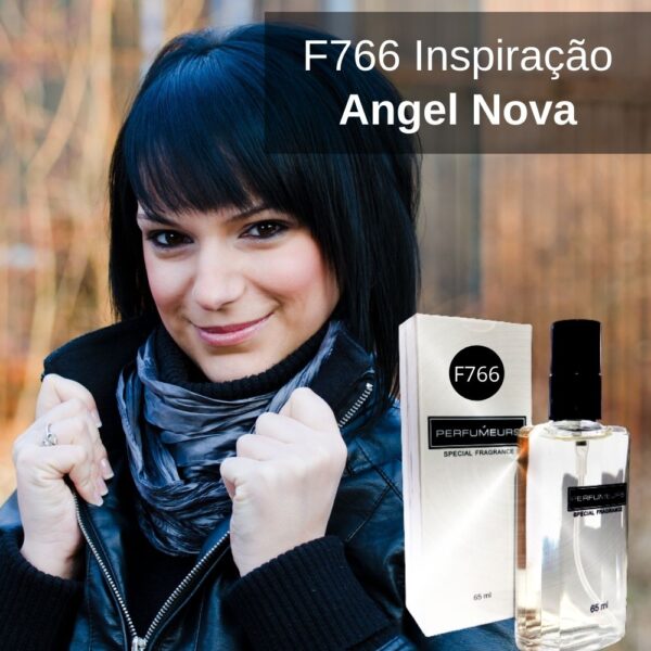 Perfume Contratipo Feminino F766 65ml Inspirado em Angel Nova