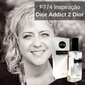 Perfume Contratipo Feminino F774 65ml Inspirado em Dior Addict 2 Dior