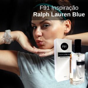 Perfume Contratipo Feminino F91 65ml Inspirado em Ralph Lauren Blue