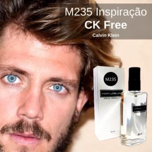 Perfume Contratipo Masculino M235 65ml Inspirado em CK Free Calvin Klein