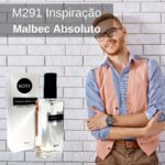 Perfume Contratipo Masculino M291 65ml Inspirado em Malbec Absoluto