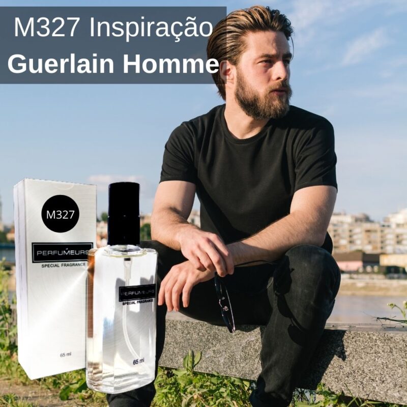 Perfume Contratipo Masculino M327 65ml Inspirado em Guerlain Homme