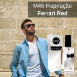 Perfume Contratipo Masculino M45 65ml Inspirado em Ferrari Red