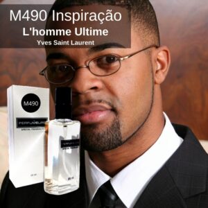 Perfume Contratipo Masculino M490 65ml Inspirado em L'homme Ultime Ysl