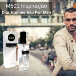 Perfume Contratipo Masculino M501 65ml Inspirado em Dior Homme Eau For Men