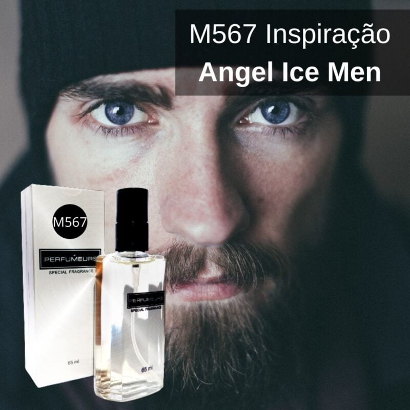 Perfume Contratipo Masculino M567 65ml Inspirado em Angel Ice Men