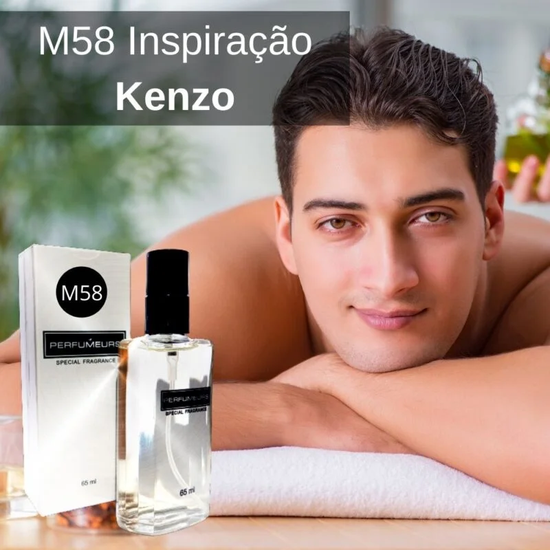 Perfume Contratipo Masculino M58 65ml Inspirado em Kenzo