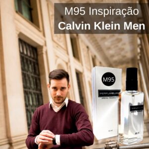 Perfume Contratipo Masculino M95 65ml Inspirado em Calvin Klein Men