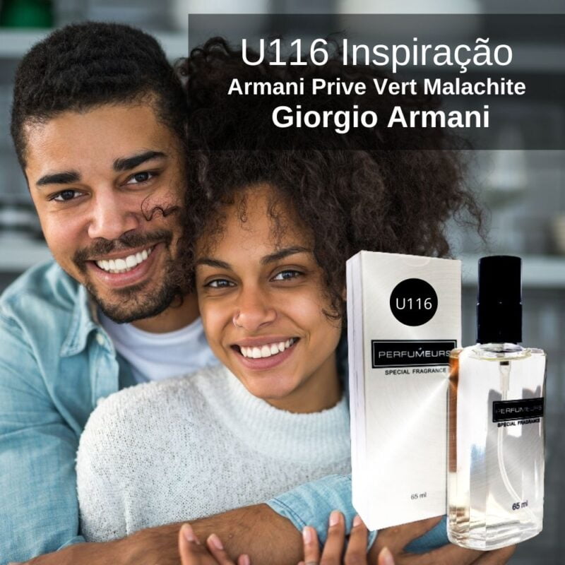 Perfume Contratipo Unissex U116 65ml Inspirado em Armani Prive Vert Malachite Giorgio Armani