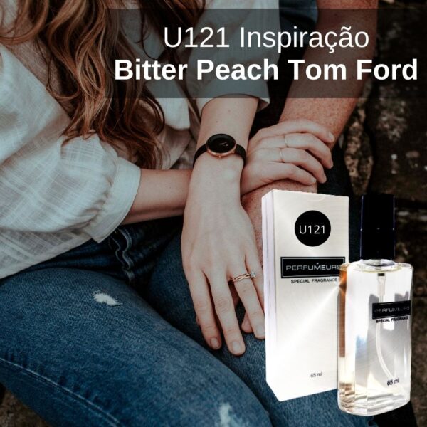 Perfume Contratipo Unissex U121 65ml Inspirado em Bitter Peach Tom Ford
