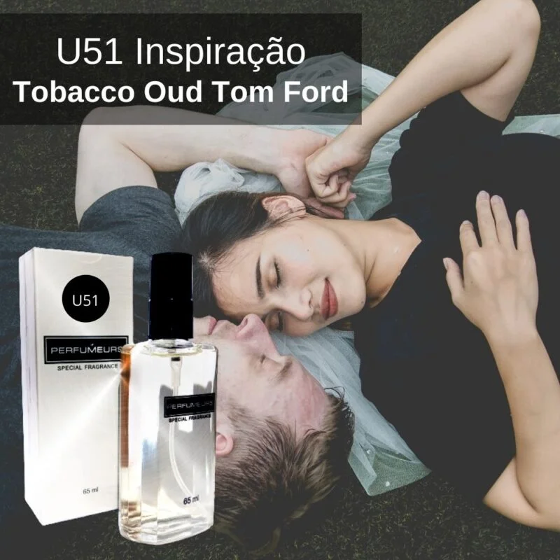 Perfume Contratipo Unissex U51 65ml Inspirado em Tobacco Oud Tom Ford