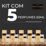 Kit 05 Perfumes Contratipos 65ml
