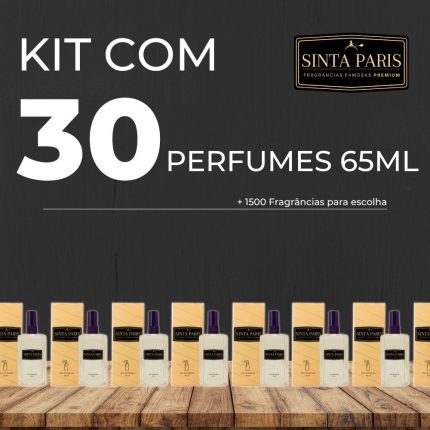 Kit 30 Perfumes Contratipos 65ml