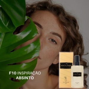 Perfume Contratipo Feminino F10 65ml Inspirado em ABSINTO