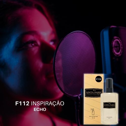 Perfume Contratipo Feminino F112 65ml Inspirado em ECHO PERFUME ECHO,CONTRATIPO ECHO