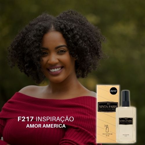 Perfume Contratipo Feminino F217 65ml Inspirado em AMOR AMERICA PERFUME AMOR AMERICA,CONTRATIPO AMOR AMERICA