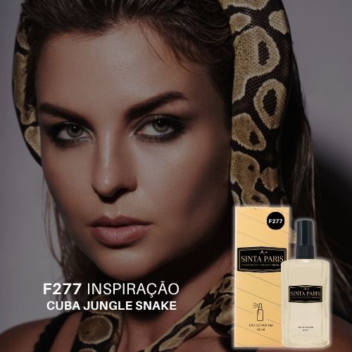 Perfume Contratipo Feminino F277 65ml Inspirado em CUBA JUNGLE SNAKE PERFUME CUBA JUNGLE SNAKE,CONTRATIPO CUBA JUNGLE SNAKE