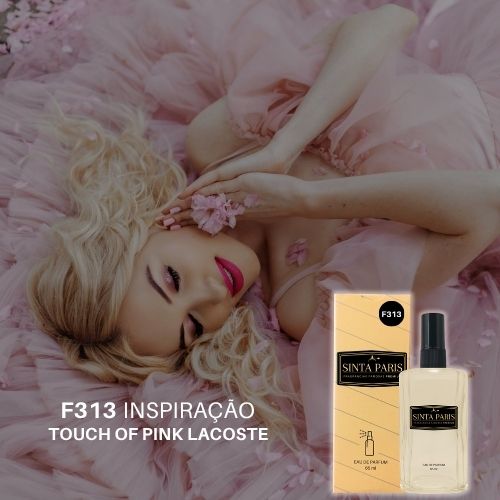 Perfume Contratipo Feminino F313 – Inspirado em TOUCH OF PINK LACOSTE PERFUME TOUCH OF PINK LACOSTE,CONTRATIPO TOUCH OF PINK LACOSTE