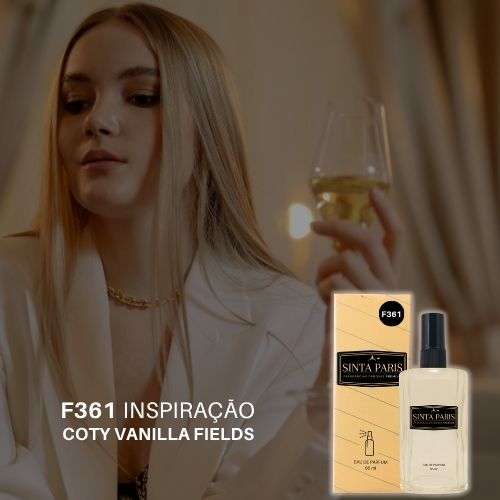 Perfume Contratipo Feminino F361 65ml Inspirado em COTY VANILLA FIELDS PERFUME COTY VANILLA FIELDS,CONTRATIPO COTY VANILLA FIELDS