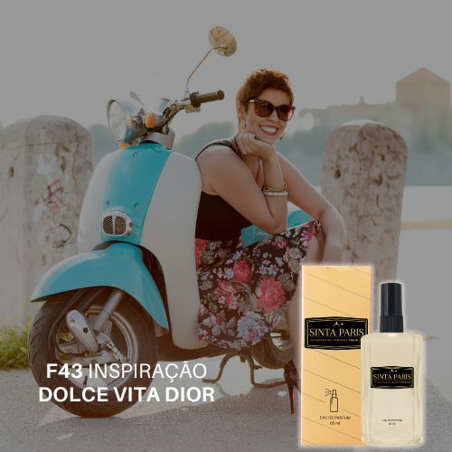 Perfume Contratipo Feminino F43 65ml Inspirado em DOLCE VITA DIOR PERFUME DOLCE VITA DIOR,CONTRATIPO DOLCE VITA DIOR