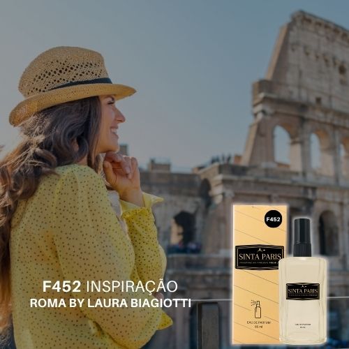 Perfume Contratipo Feminino F452 65ml Inspirado em ROMA BY LAURA BIAGIOTTI PERFUME ROMA BY LAURA BIAGIOTTI,CONTRATIPO ROMA BY LAURA BIAGIOTTI