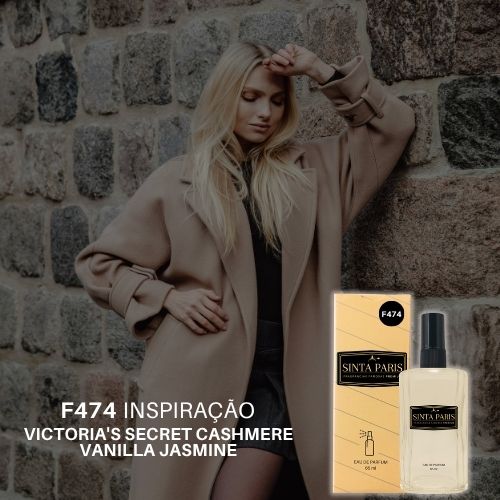 Perfume Contratipo Feminino F474 65ml Inspirado em VICTORIA'S SECRET CASHMERE VANILLA JASMINE PERFUME VICTORIA'S SECRET CASHMERE VANILLA JASMINE,CONTRATIPO VICTORIA'S SECRET CASHMERE VANILLA JASMINE