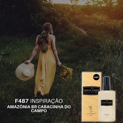 Perfume Contratipo Feminino F487 65ml Inspirado em AMAZÔNIA BR CABACINHA DO CAMPO PERFUME AMAZÔNIA BR CABACINHA DO CAMPO,CONTRATIPO AMAZÔNIA BR CABACINHA DO CAMPO