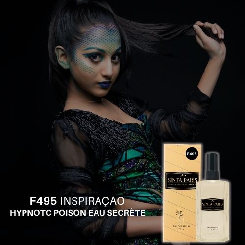 Perfume Contratipo Feminino F495 65ml Inspirado em HYPNOTC POISON EAU SECRÈTE PERFUME HYPNOTC POISON EAU SECRÈTE,CONTRATIPO HYPNOTC POISON EAU SECRÈTE