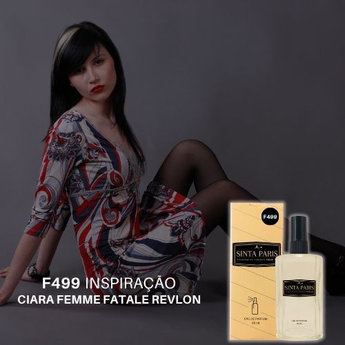 Perfume Contratipo Feminino F499 65ml Inspirado em CIARA FEMME FATALE REVLON PERFUME CIARA FEMME FATALE REVLON,CONTRATIPO CIARA FEMME FATALE REVLON