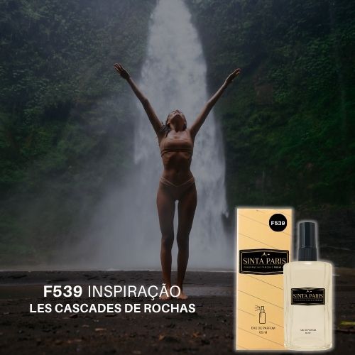 Perfume Contratipo Feminino F539 65ml Inspirado em LES CASCADES DE ROCHAS PERFUME LES CASCADES DE ROCHAS,CONTRATIPO LES CASCADES DE ROCHAS