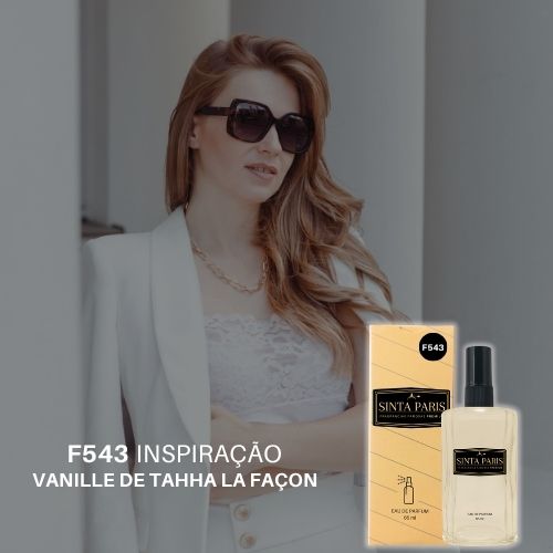 Perfume Contratipo Feminino F543 65ml Inspirado em LA FAÇON VANILLE DE TAHHA PERFUME LA FAÇON VANILLE DE TAHHA,CONTRATIPO LA FAÇON VANILLE DE TAHHA