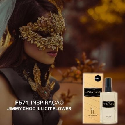 Perfume Contratipo Feminino F571 65ml Inspirado em JIMMY CHOO ILLICIT FLOWER