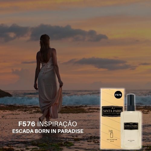 Perfume Contratipo Feminino F576 65ml Inspirado em ESCADA BORN IN PARADISE PERFUME ESCADA BORN IN PARADISE,CONTRATIPO ESCADA BORN IN PARADISE