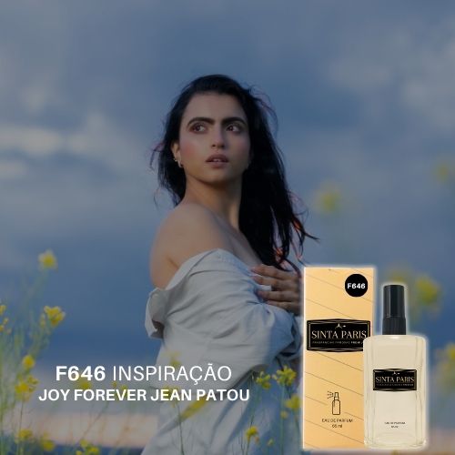 Perfume Contratipo Feminino F646 65ml Inspirado em JOY FOREVER JEAN PATOU Perfume Contratipo Feminino F646 65ml Inspirado em JOY FOREVER JEAN PATOU - Imagem 1