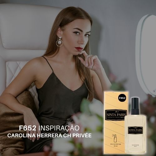 Perfume Contratipo Feminino F652 65ml Inspirado em CAROLINA HERRERA CH PRIVÉE PERFUME CAROLINA HERRERA CH PRIVÉE,CONTRATIPO CAROLINA HERRERA CH PRIVÉE