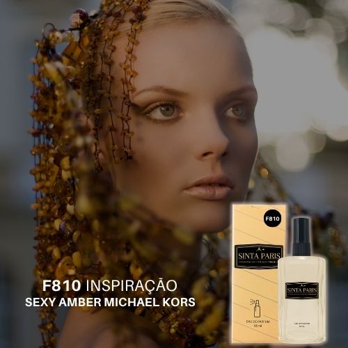 Perfume Contratipo Feminino F810 65ml Inspirado em SEXY AMBER MICHAEL KORS PERFUME SEXY AMBER MICHAEL KORS,CONTRATIPO SEXY AMBER MICHAEL KORS